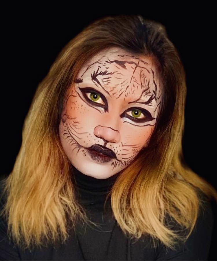 face-painting--hasil-student-skm-tahap-2-sijil-kemahiran-malaysia-seni-solekan-harimau