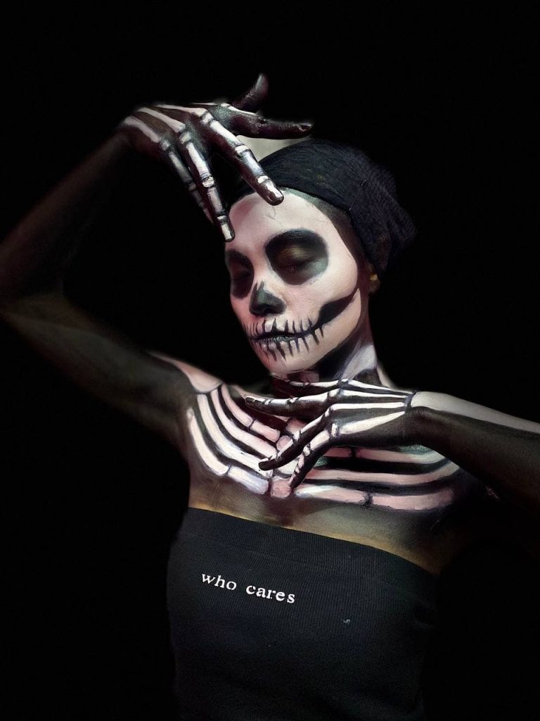 persiapan-hasil-make-up-solekan-body-painting-skm-seni-solekan-tahap-3